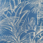 Jungle Palms BRS8044 - Dark Blue/Gold